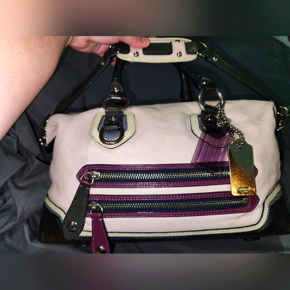 COACH leather purse handbag